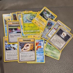 Pokemon Trading Cards - Yellow, Blue, Red